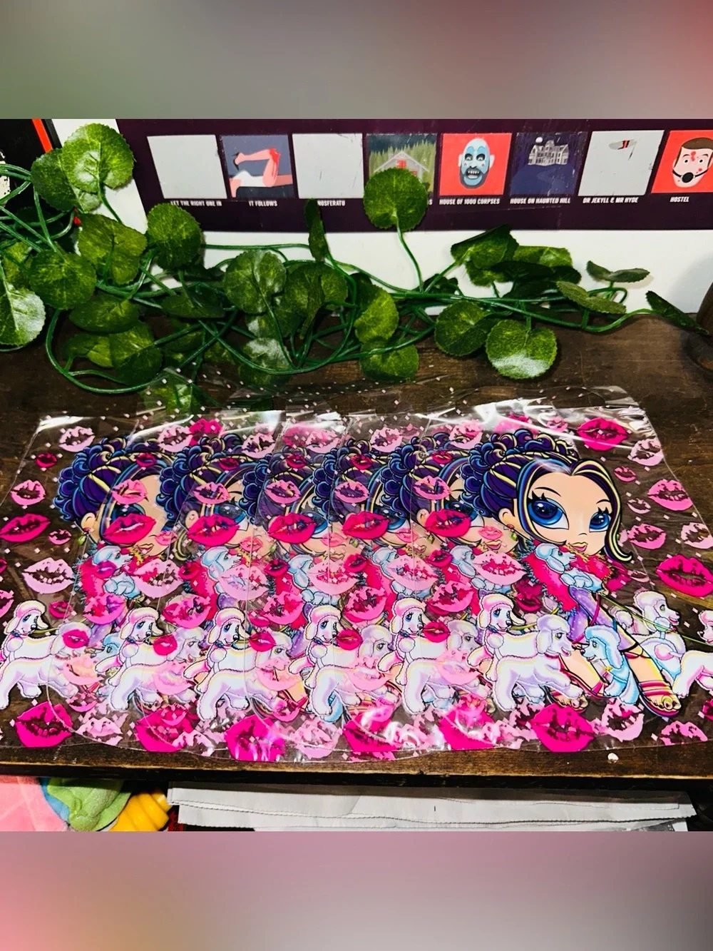 Lisa Frank Y2K Glamour Girl Lips Party Loot Bags Rare